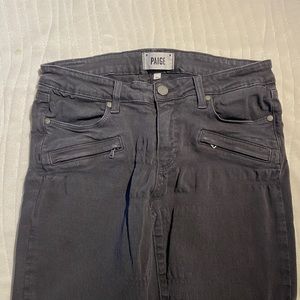PAIGE Moto skinny jeans